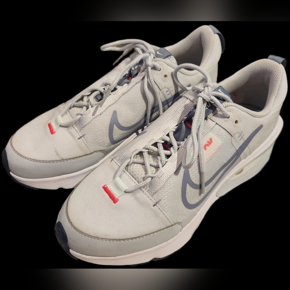 Nike Air Max Interlok Summit White Light Smoke Gray Women's Sneakers Size 10